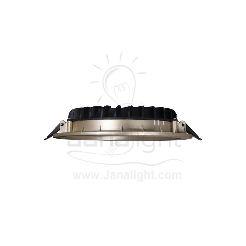 كشاف 30 وات كومبكت وورم حلق شمباني جنى لايت plastic warm compact 30 watt downlight